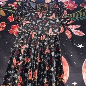 Authentic Harry Potter Deathly Hallows Dress Size S